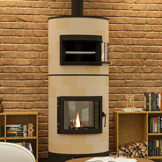 Poêle Mélèze PM800 Brique