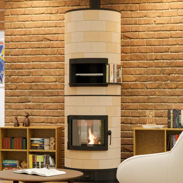 Poêle Mélèze PM830 Brique