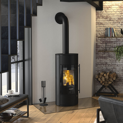 Poêle à bois Oranier Polar Neo Blackline