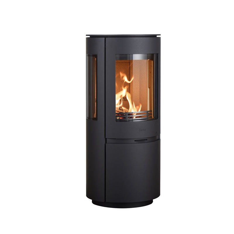 Poêle Scan-Line 8 vitré Heta