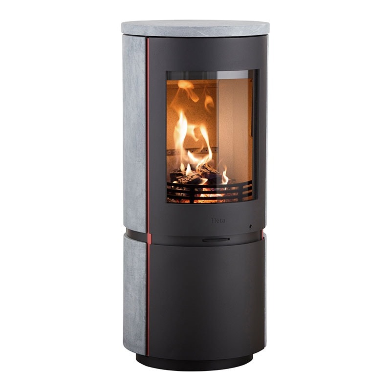 Poêle Scan-Line 8 soapstone Heta