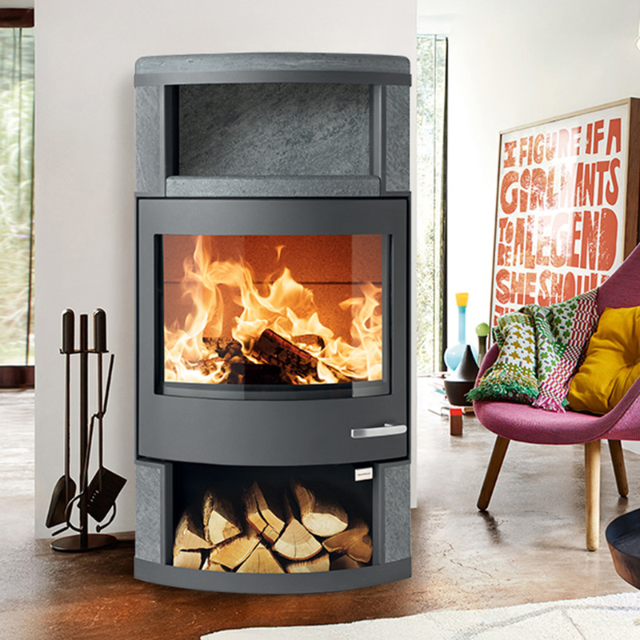 Poêle Ator+ Panorama Skantherm