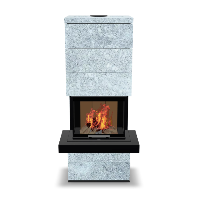 Foyer 3 vitres Carate Magic Fires