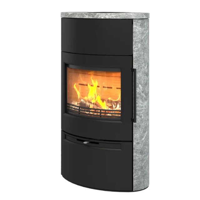 Poêle TT55HST Pierre Ollaire Marbrée Termatech